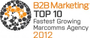 B2B Marketing Top 10 Fastest Growing Marcomms Agency