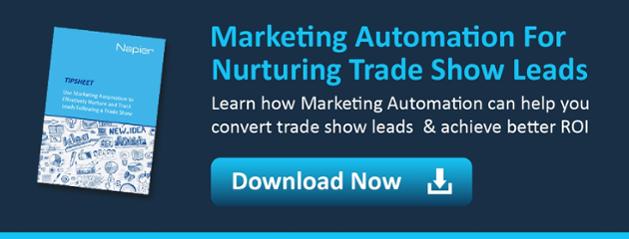 marketing automation nurture trade show leads