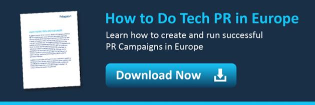 doing tech pr in europe